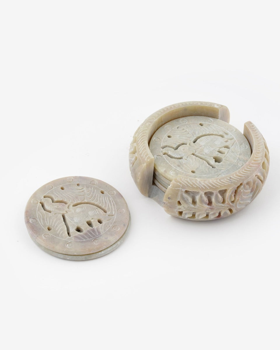 Stone Handcrafted Coasters — false