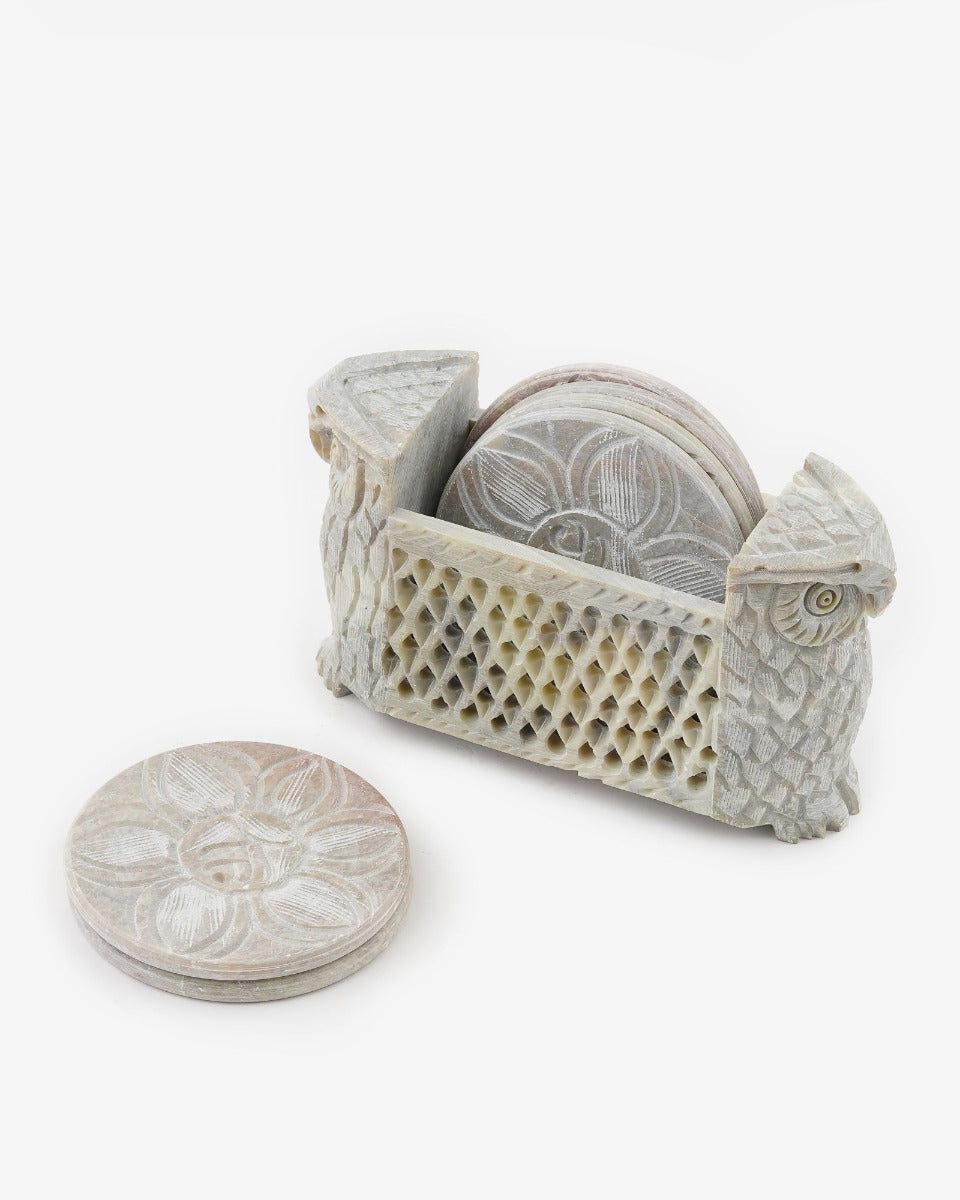 Stone Work Handcrafted Coasters — false