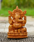 Handcrafted Lord Ganesh Figurine — false