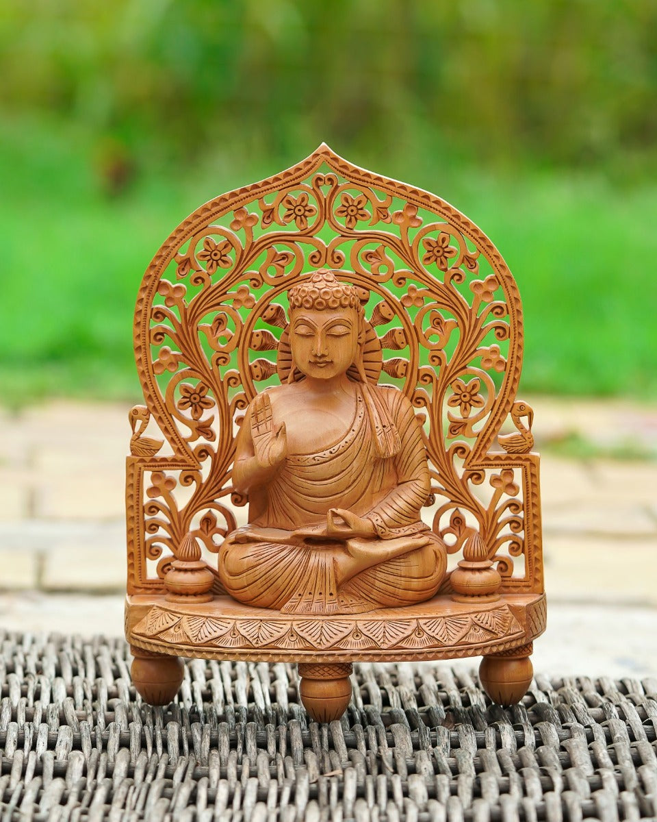 Handmade Lord Buddha Figurine — false