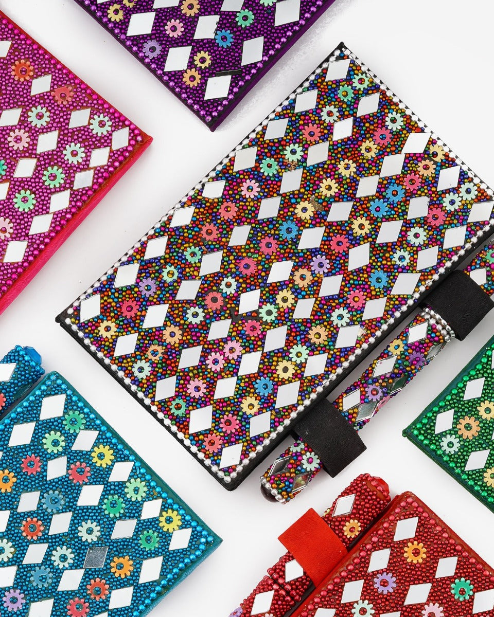 Handcrafted Lac Diary with Pen - Pack of 5 — false