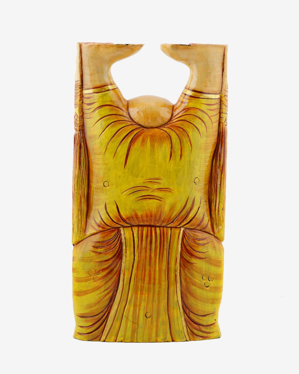 Laughing Buddha "BUDAI"- Wooden Craft — false