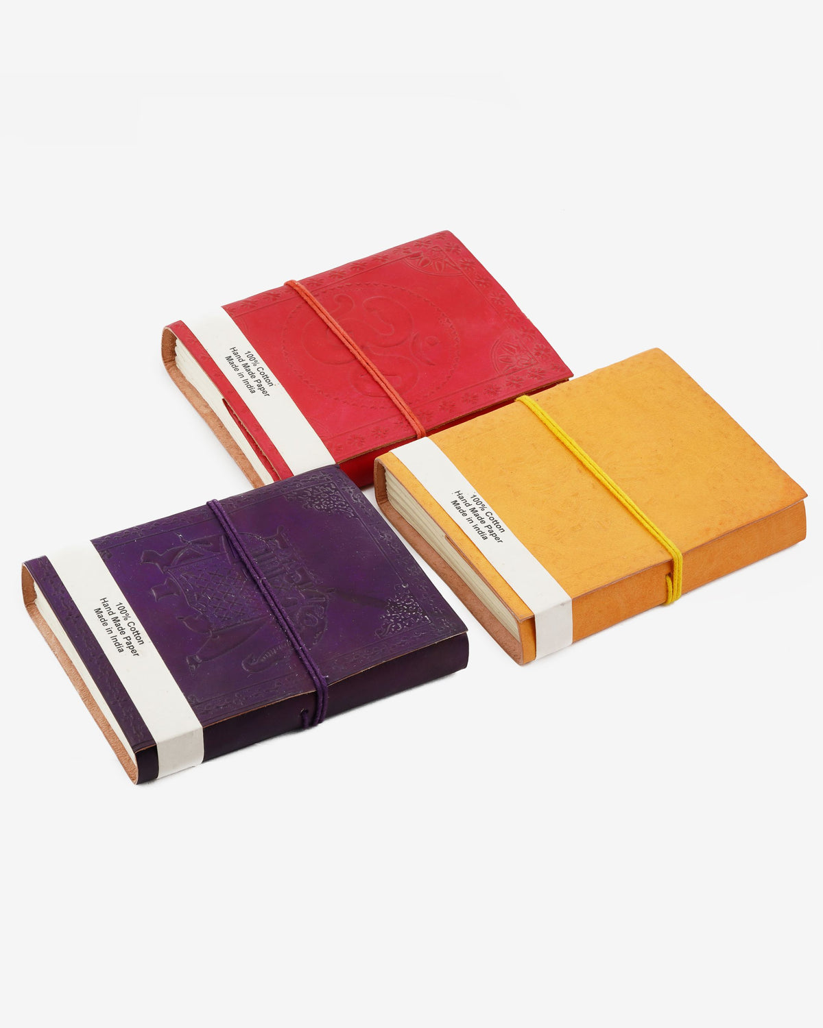 Handmade Paper Diary — Purple, 6 inch