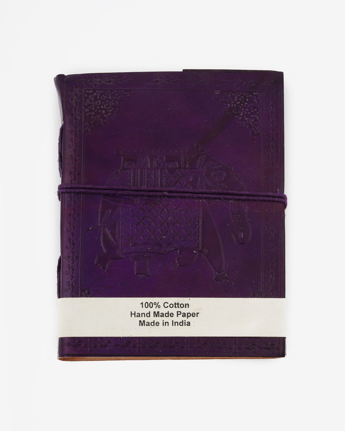 Handmade Paper Diary — Red, 7 inch