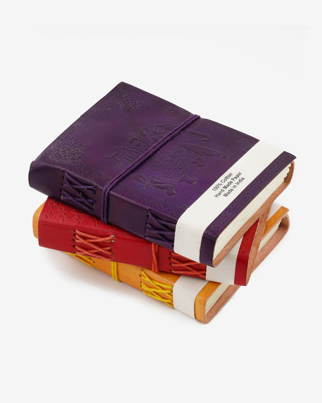 Handmade Paper Diary — Purple, 6 inch