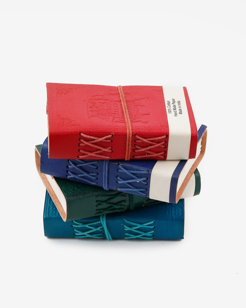Handmade Paper Diary -Blue — false