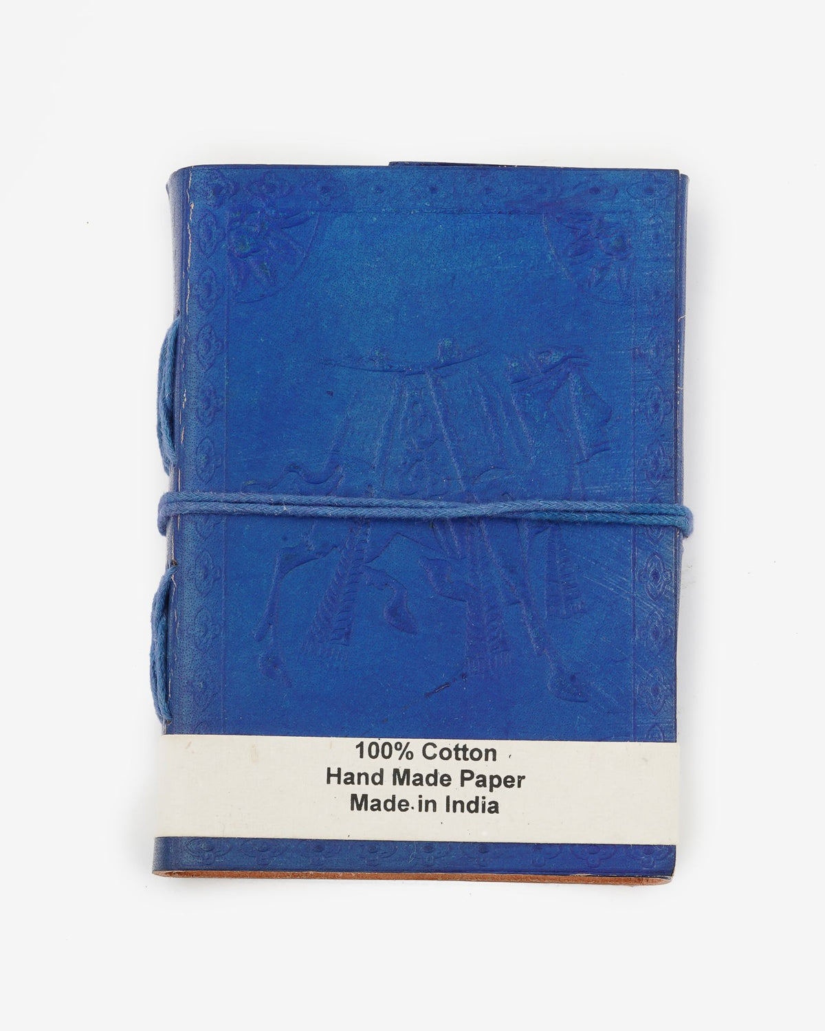 Handmade Paper Diary -Blue — false
