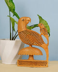Kadam Wood Handcrafted Undercut Birds Figurine — false