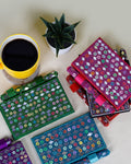 Handcrafted Lac Diary with Pen - Pack of 5 — 4 inch
