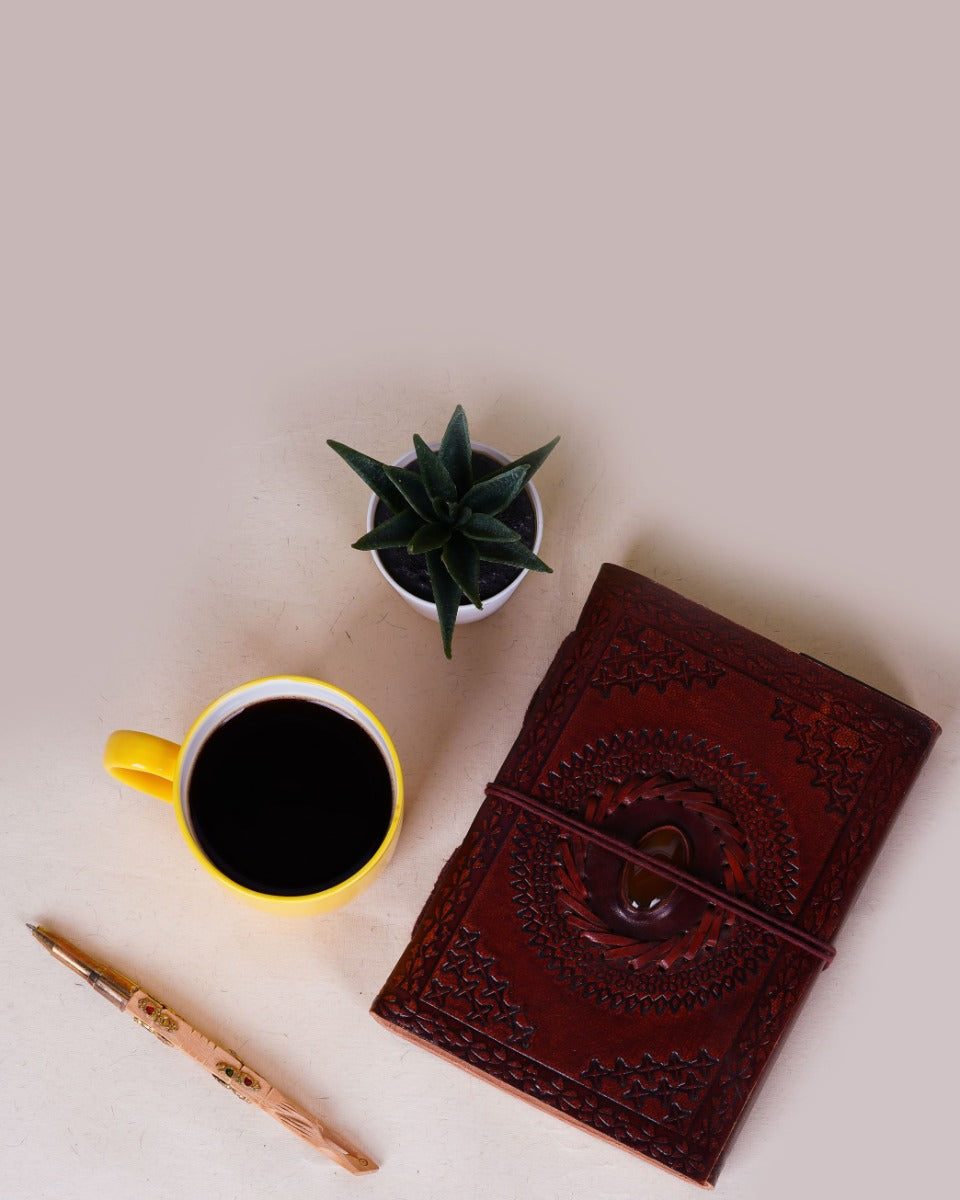 Handmade Paper Diary — false