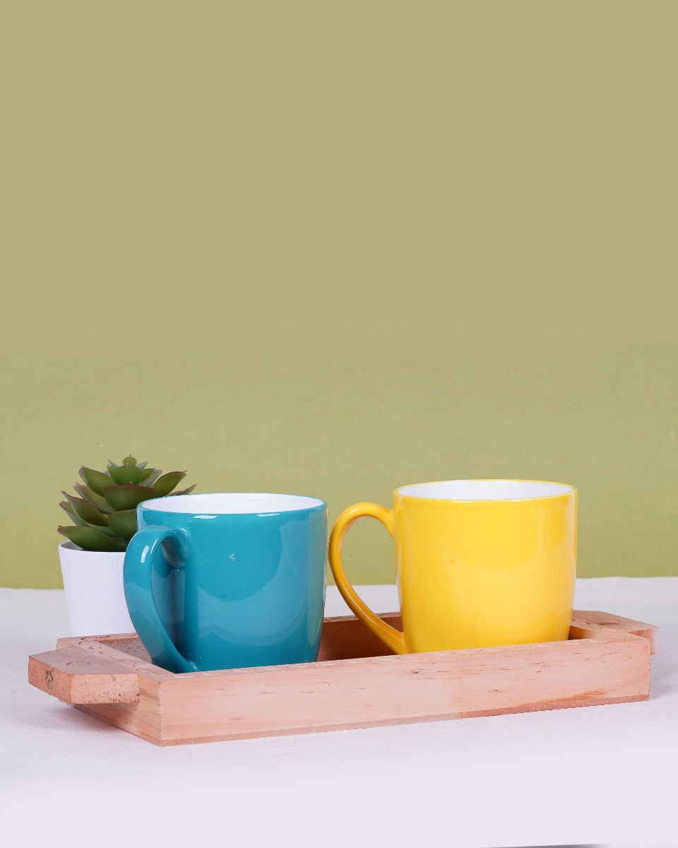 Handmade Wooden Serving Tray — false