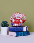 Metal Handcrafted Lord Ganesha — 4 inch