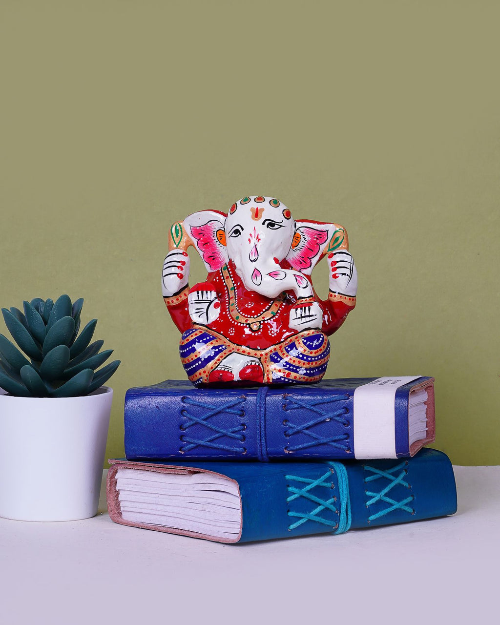 Metal Handcrafted small Lord Ganesha — 2 inch