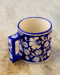 Blue Pottery- Handcrafted Coffee Mug(Blue & White) — false