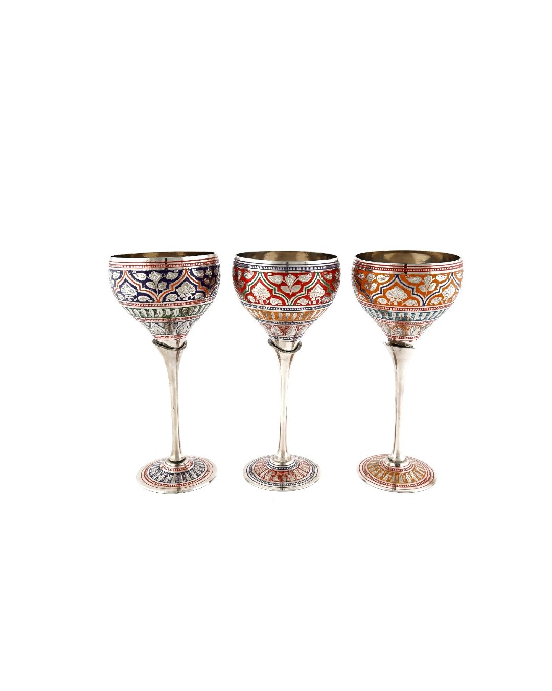 Luxury Brass Wine Glass – CHOKHI DHANI KALAGRAM